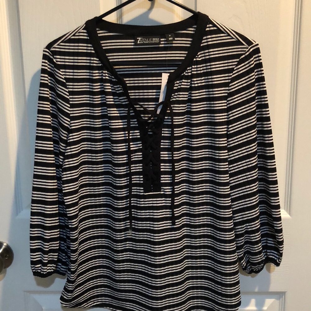 NY&CO striped shirt
